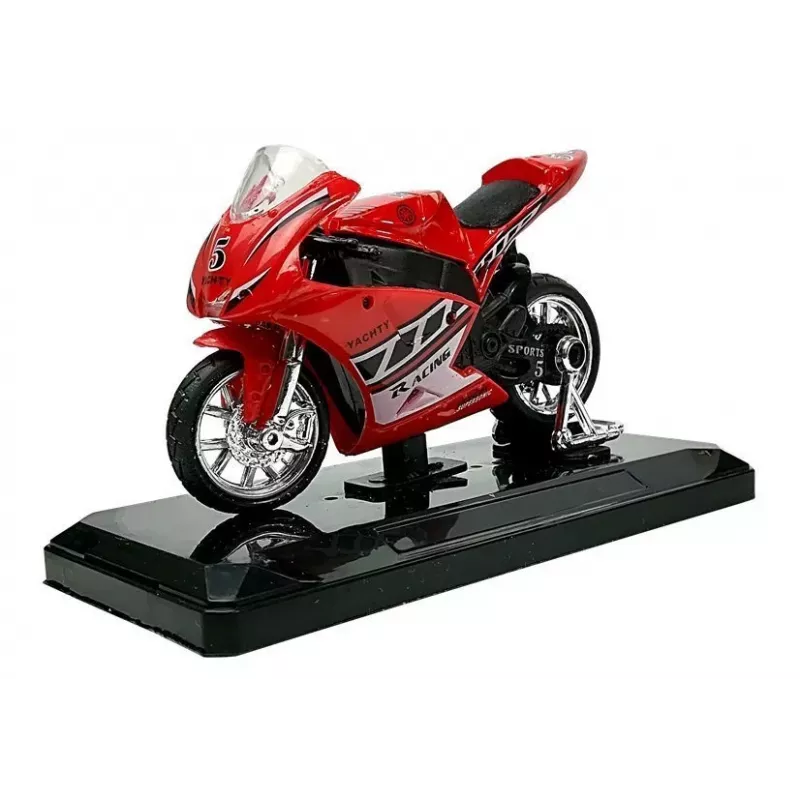 LEAN TOYS Mota desportiva com som 1:18 4 cores