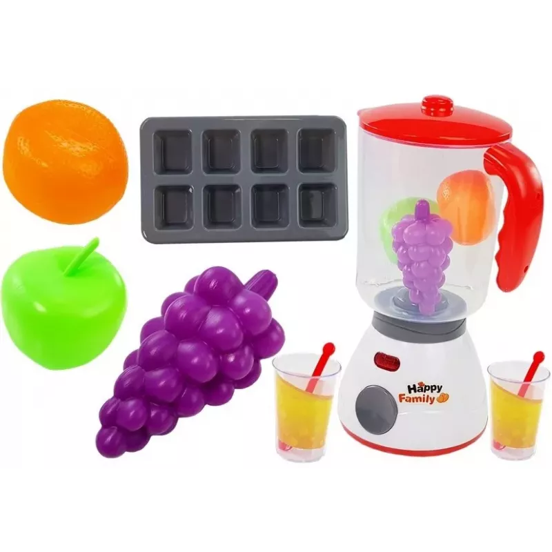 LEAN TOYS Liquidificadora de sumo de fruta portátil pessoal a pilhas 380ml branco