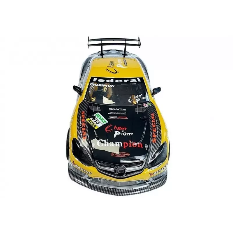 LEAN TOYS Carro telecomandado desportivo 2,4 GHz amarelo