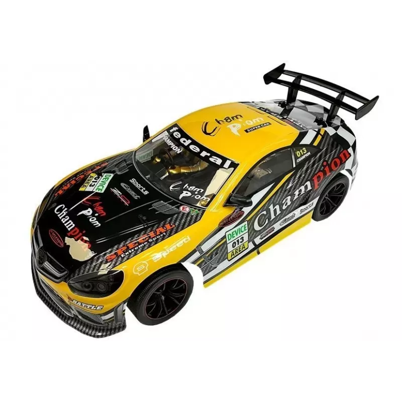 LEAN TOYS Carro telecomandado desportivo 2,4 GHz amarelo