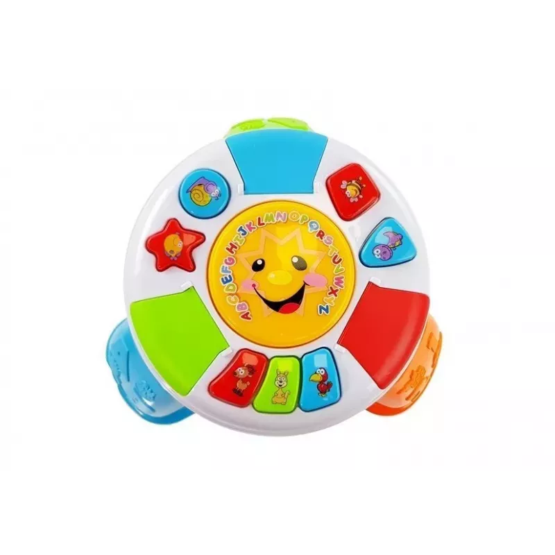 LEAN TOYS Mesa de atividades para bebé colorida com sons