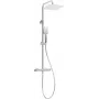 Chuveiro DEANTE com misturadora termostática - sistema de chuveiro de teto com chuveiro de mão, cromado, cabeça de 250 mm