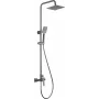 DEANTE Sistema de chuveiro de teto Arnika com misturadora, cromado, 250 mm
