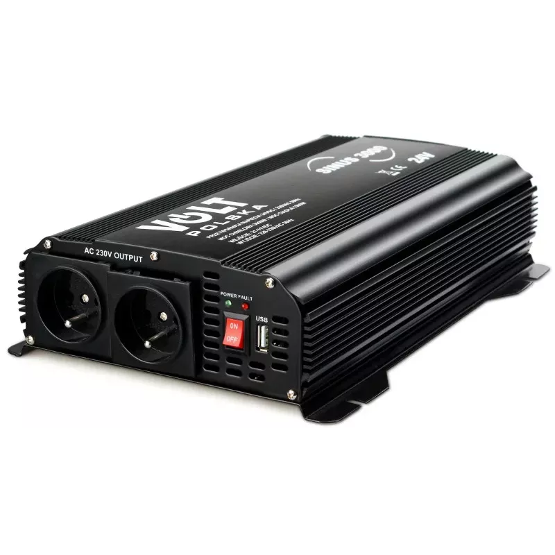 Volt Polska inversor de onda sinusoidal pura 3000 24V/230V 1500/3000W