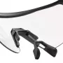 Óculos de ciclismo fotocromáticos Rockbros com proteção UV e inserto corretivo, preto transparente