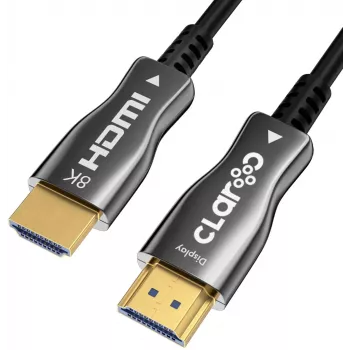 Cabo ótico ativo Claroc HDMI 2.1 AOC 8K 120Hz 70 m