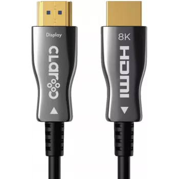 Cabo ótico ativo Claroc HDMI 2.1 AOC 8K 120Hz 70 m