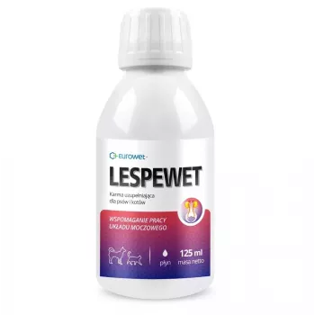 EUROWET Lespewet - suplemento alimentar para cães e gatos - 125ml - apoio à função renal