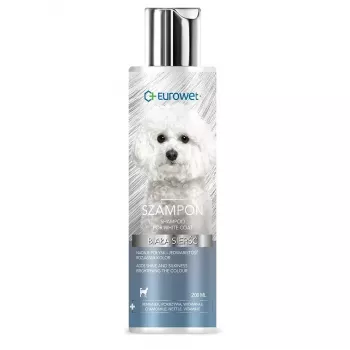 Champô EUROWET White Coat para cães 200ml