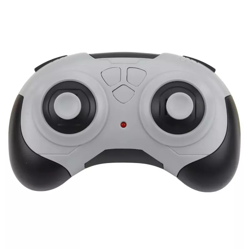 LEAN TOYS Tubarão RC com controlo remoto, move a cauda, luzes, efeito de fumo, preto