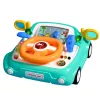 LEAN TOYS Painel interativo simulador de condução carro luzes sons azul