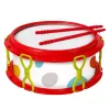 LEAN TOYS Instrumentos musicais para crianças tambor maracas pandeireta castanholas