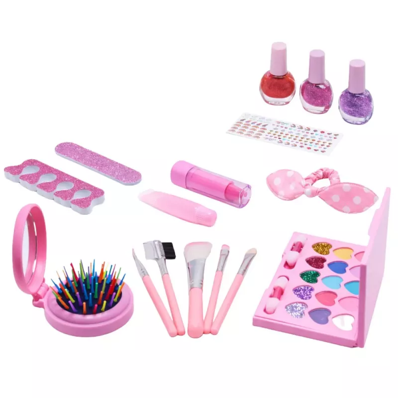 LEAN TOYS Conjunto de beleza Unicorn bolsa de cosméticos acessórios de unhas cosméticos