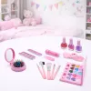 LEAN TOYS Conjunto de beleza Unicorn bolsa de cosméticos acessórios de unhas cosméticos