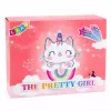 LEAN TOYS Conjunto de beleza Unicorn bolsa de cosméticos acessórios de unhas cosméticos