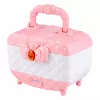 LEAN TOYS Conjunto de beleza para maquilhagem e unhas mala de cosméticos para crianças