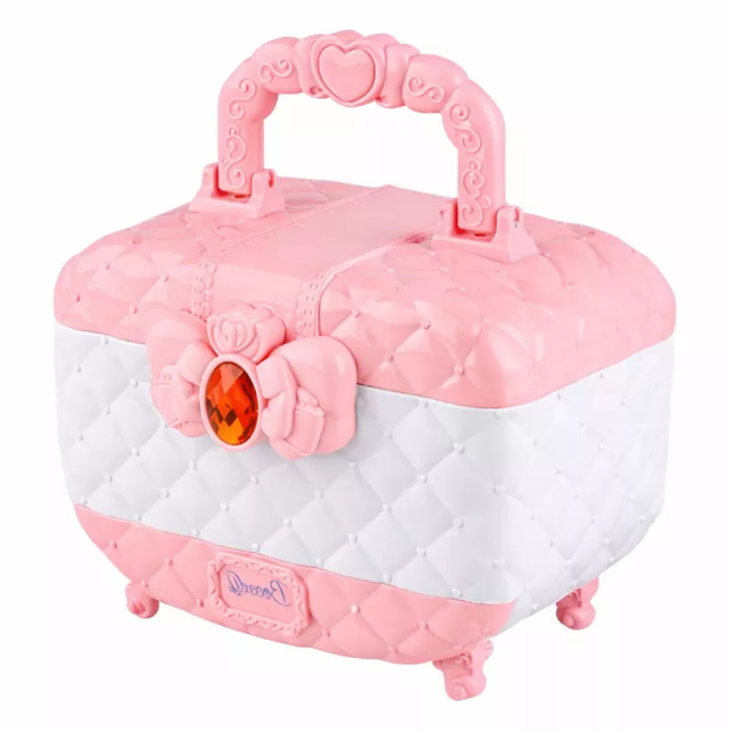 LEAN TOYS Conjunto de beleza para maquilhagem e unhas mala de cosméticos para crianças