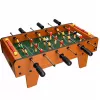 LEAN TOYS Futebol de mesa jogo arcada mini mesa de madeira 50x25 cm