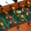 LEAN TOYS Futebol de mesa jogo arcada mini mesa de madeira 50x25 cm