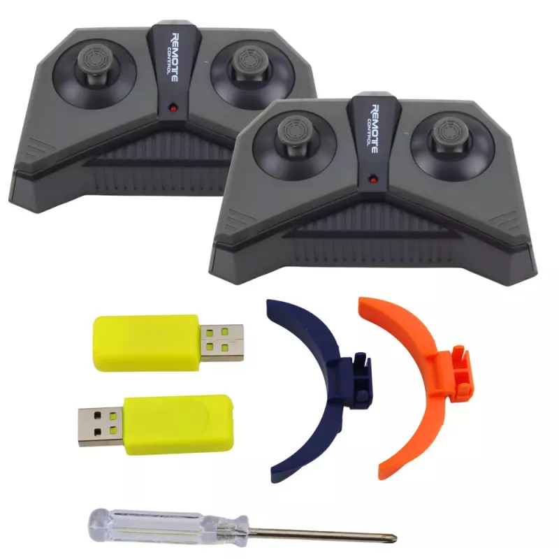 LEAN TOYS Sapatos de futebol com controlo remoto jogo RC futebol baliza bola
