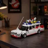 LEAN TOYS Blocos de Construção Carro Ghost Bus Branco 631 peças