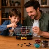 LEAN TOYS Barco numa Garrafa Blocos de Construção Barco à Vela Decorativo Castanho 885 peças