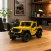 LEAN TOYS Blocos de Construção Carro Todo-o-Terreno Wrangler Amarelo 746 peças