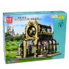 LEAN TOYS Blocos de Construção Jardim Botânico Estufa com Luz LED 2147 peças