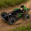 LEAN TOYS Carro RC Todo-o-Terreno Escalada Controlo Remoto Preto 1:18 15 km/h