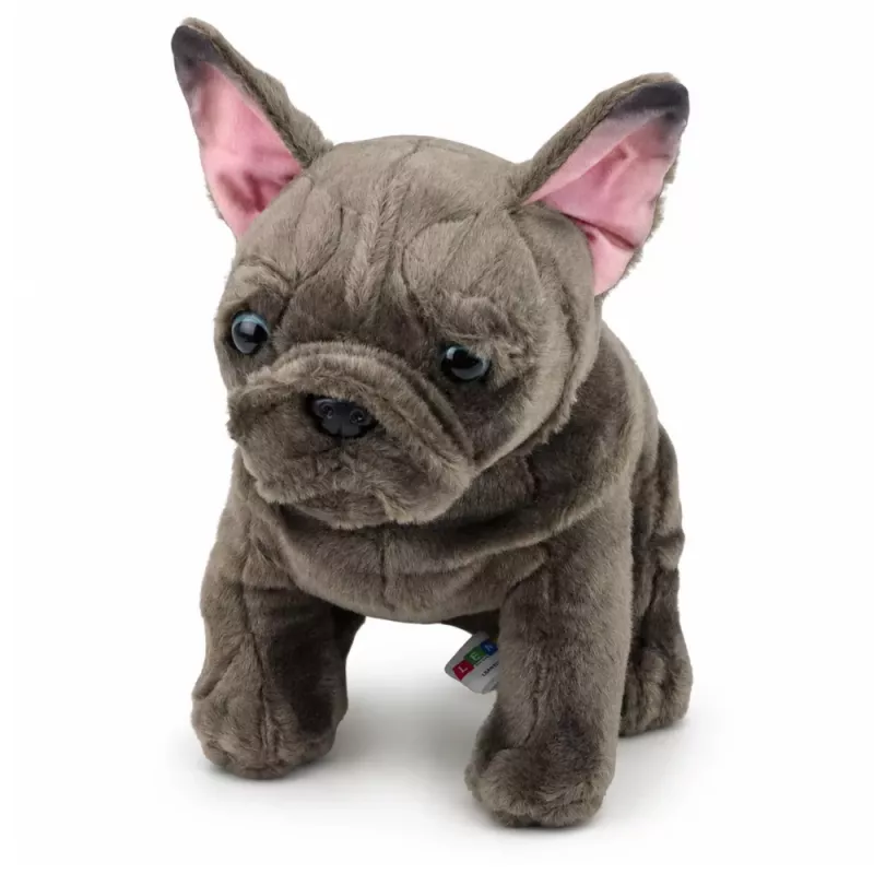 LEAN TOYS Peluche Buldogue Francês Castanho 22 cm