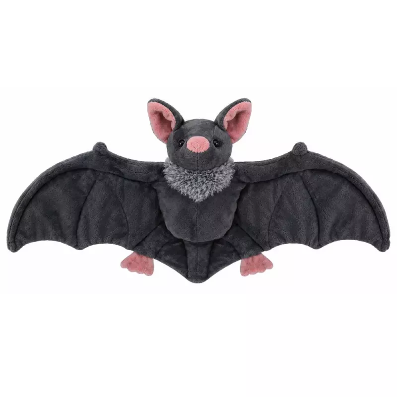 LEAN TOYS Peluche Morcego com Asas Dobráveis Cinzento 57 cm