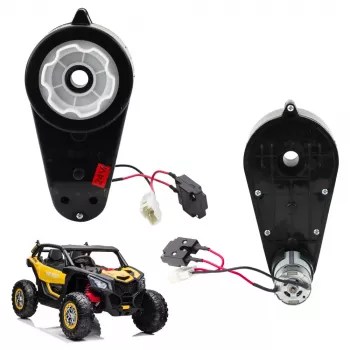 LEAN TOYS Conjunto Motor com Caixa de Velocidades 24V para Veículo Elétrico para Crianças XB-2118, 13500 rpm Motor RS550