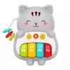 LEAN TOYS Brinquedo Musical Piano de Gato Educativo para Bebés Melodias Sons