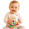 LEAN TOYS Brinquedo Sensorial para Bebés Lhama com Cordões Pop-It Contas