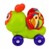 LEAN TOYS Brinquedo Interativo Sensorial Abelha Carro para Bebés Verde