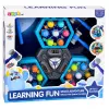 LEAN TOYS Jogo de Arcada Bate-Toupeira Criaturas para 3 Jogadores, 3 Modos, Martelos Luminosos