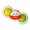 LEAN TOYS Brinquedo para Bebés Spinners Sensoriais com Ventosa Pop-It Coloridos 3 unid.