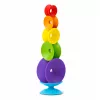 LEAN TOYS Torre Sensorial Torcida Puzzle Educativo para Bebés Colorido