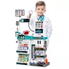 LEAN TOYS Grande Conjunto de Médico com Mesa de Tratamento, Luzes, Sons e Acessórios, 61 peças