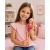 LEAN TOYS Boneca Anlily em fato de banho com saco de praia e conjunto de acessórios