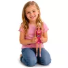 LEAN TOYS Boneca Anlily em vestido rosa, mala de mão, joias, conjunto de acessórios