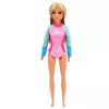 LEAN TOYS Boneca surfista Anlily com fato de neoprene e conjunto de acessórios de prancha de surf