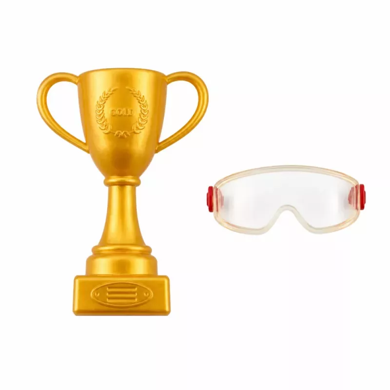 LEAN TOYS Boneca surfista Anlily com fato de neoprene e conjunto de acessórios de prancha de surf