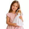 LEAN TOYS Boneca noiva Anlily em vestido de noiva branco com conjunto de acessórios de renda