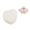 LEAN TOYS Boneca noiva Anlily em vestido de noiva branco com conjunto de acessórios de renda