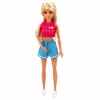 LEAN TOYS Boneca Anlily em fato de desporto com halteres, garrafa de água, saco, conjunto de acessórios