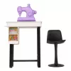 LEAN TOYS Boneca Anlily designer de moda vestidos máquina de costura móveis manequim