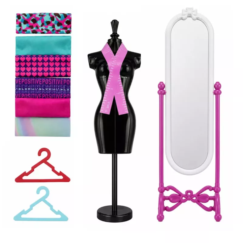 LEAN TOYS Boneca Anlily designer de moda vestidos espelho manequim materiais acessórios