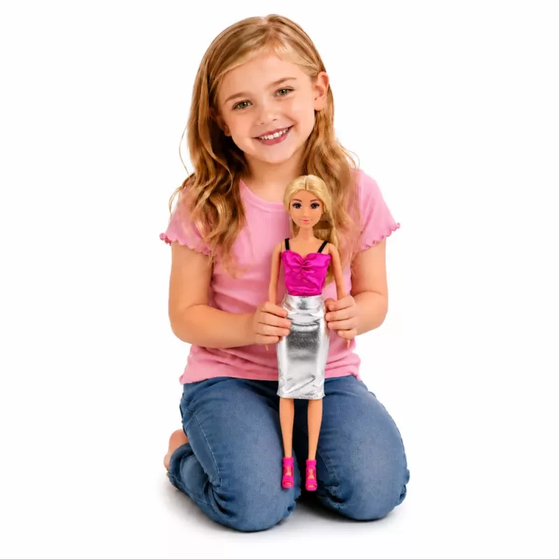 LEAN TOYS Conjunto de acessórios de máquina de costura designer de bonecas Anlily
