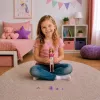 LEAN TOYS Conjunto de acessórios de máquina de costura designer de bonecas Anlily